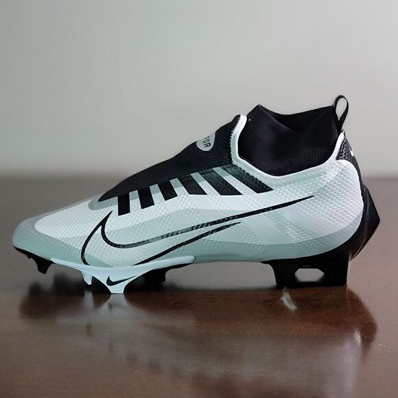 Nike Vapor Edge Pro 360 White Pure Platinum Black Football Shoes Cleats 11.5 New main image 5